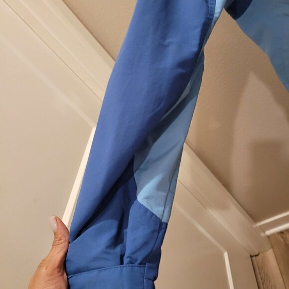 Lands End Women's Two Tone Hooded Rain Jacket Size S (6-8) - Picture 4 of 12